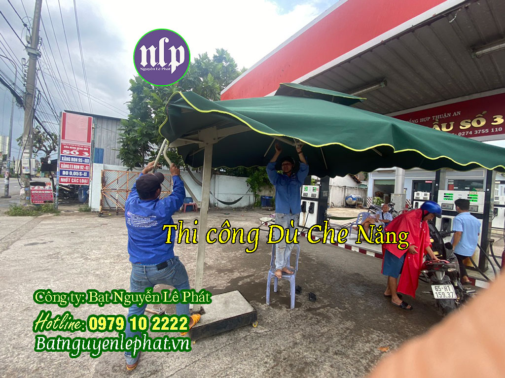 Dù che nắng ngoài trời Cơ Sở Sản Xuất Dù Che Nắng Quán Cà Phê Tại Bình Dương