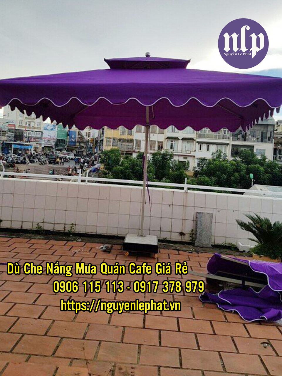 Dù Che Quán Cafe tại Tây Ninh