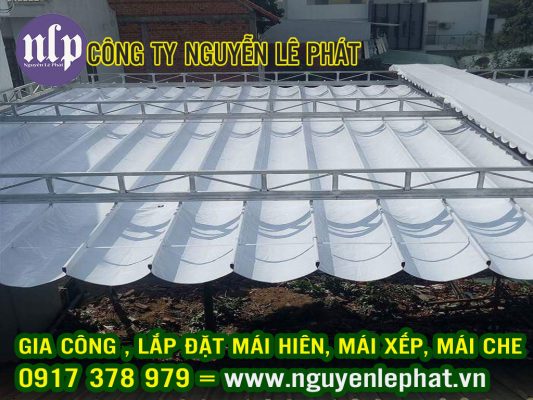 Sửa Chữa, Thay Bạt Mái Hiên Di Động Giá Rẻ tại Hải Phòng, Cung Cấp bạt xếp mái hiên