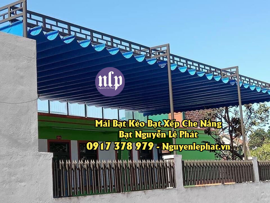 Lắp đặt mái xếp tại Thuận An