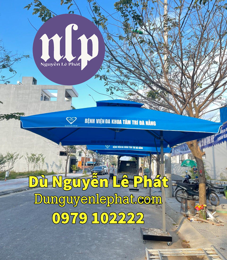 Dù che nắng ngoài trời lệch tâm Dù che nắng ngoài trời lệch tâm
