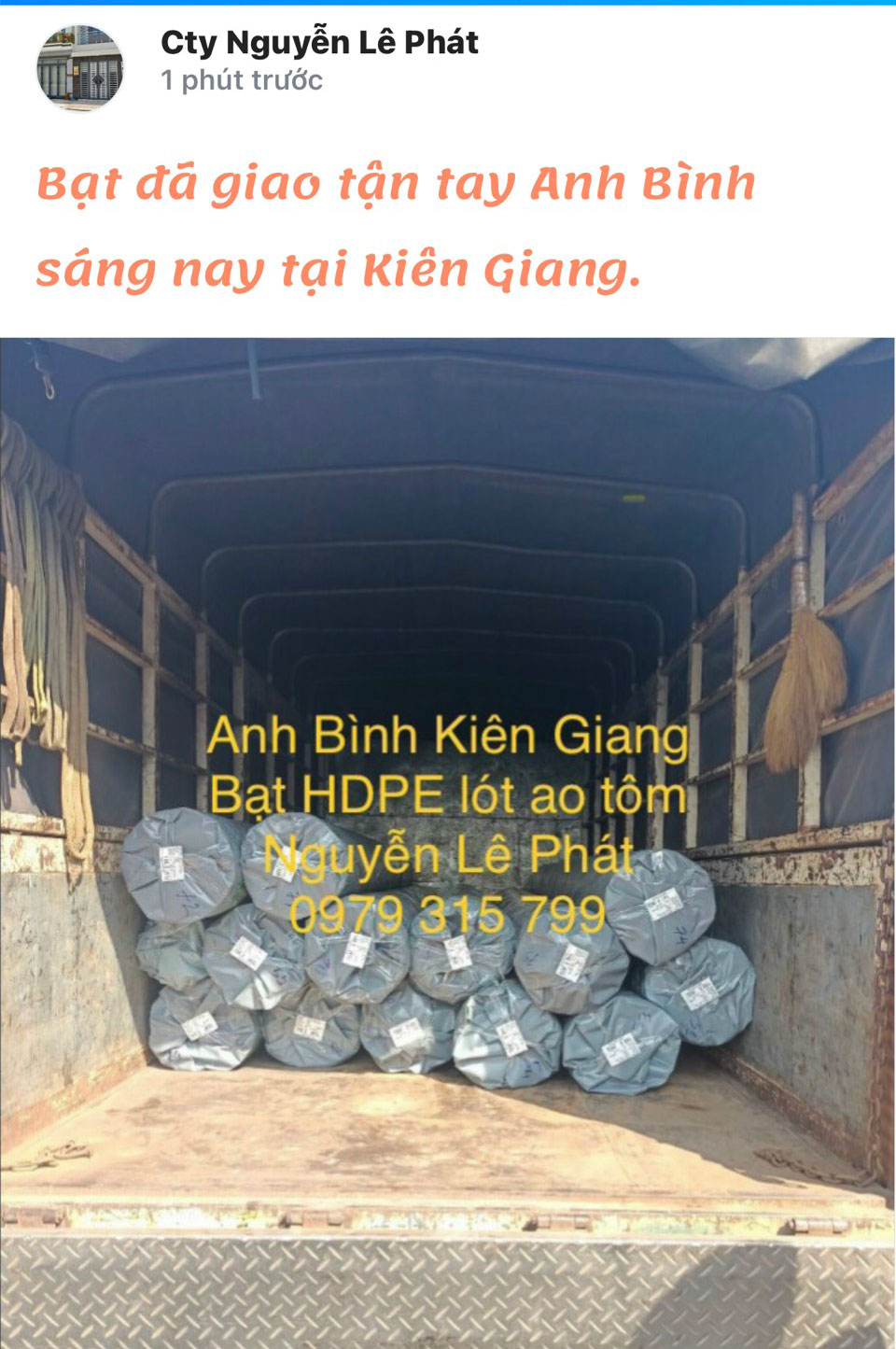 Kho bạt nhựa HDPE Nguyễn Lê Phát
