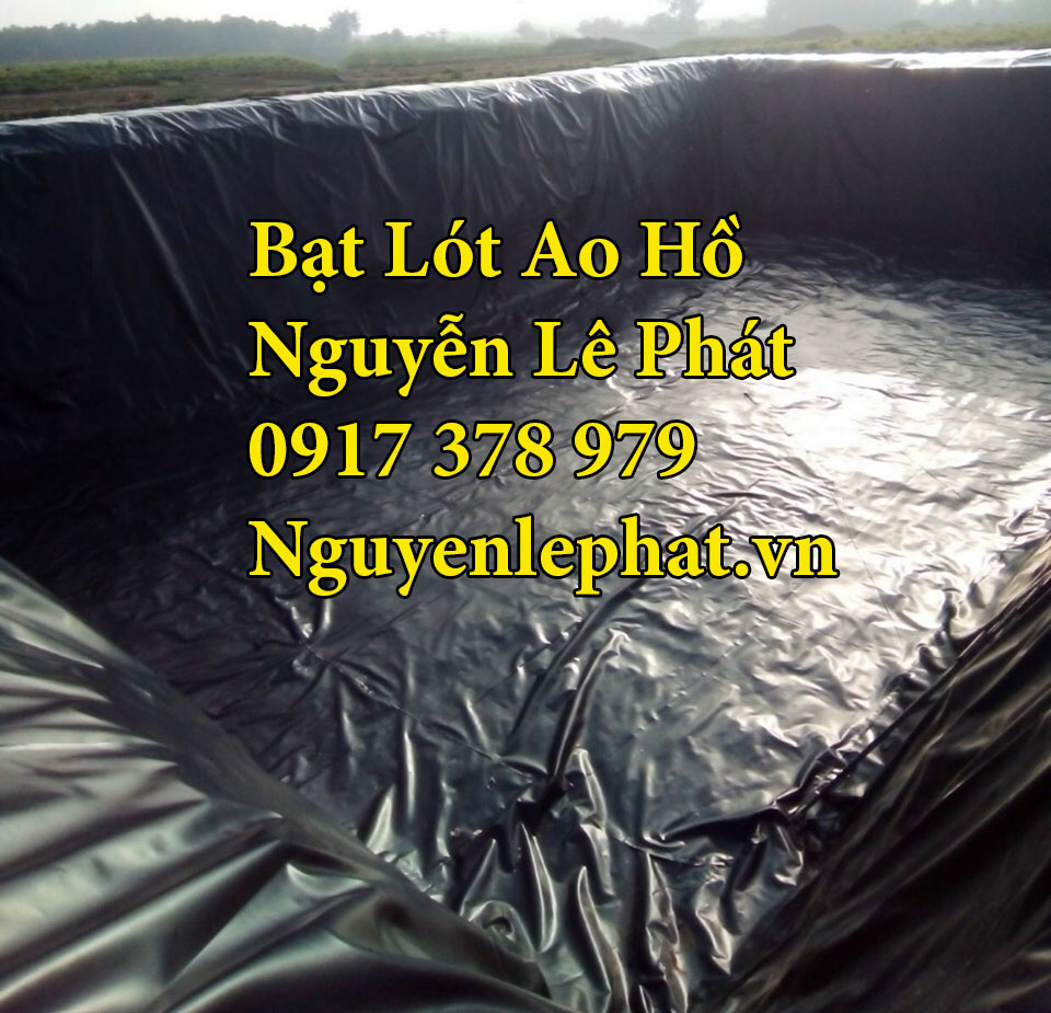Thi công lót Bạt lót hồ chứa nước tại Phú yên