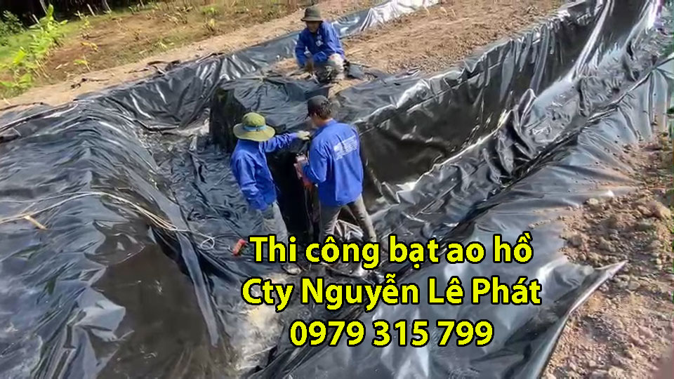 Bạt lót hồ chứa nước Khánh Hòa