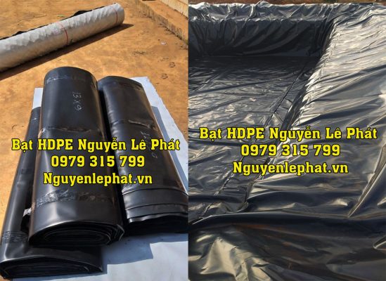 Bạt Lót Hồ Chứa Nước Tưới Cây Nuôi Cá tại Xuân Lộc Định Quán