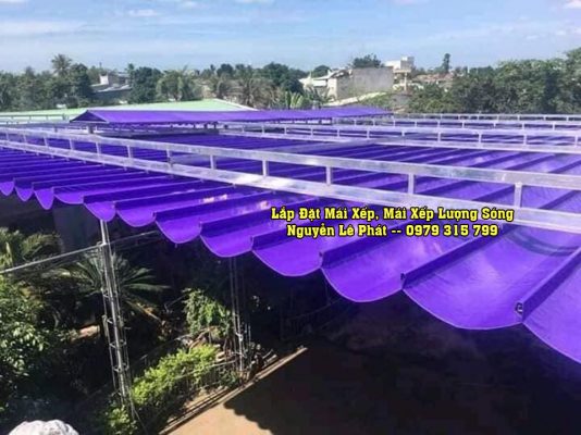 Lắp Đặt Mái Hiên Bạt Xếp Tại Quận Gò Vấp, Thi Công Bạt Kéo Gò Vấp