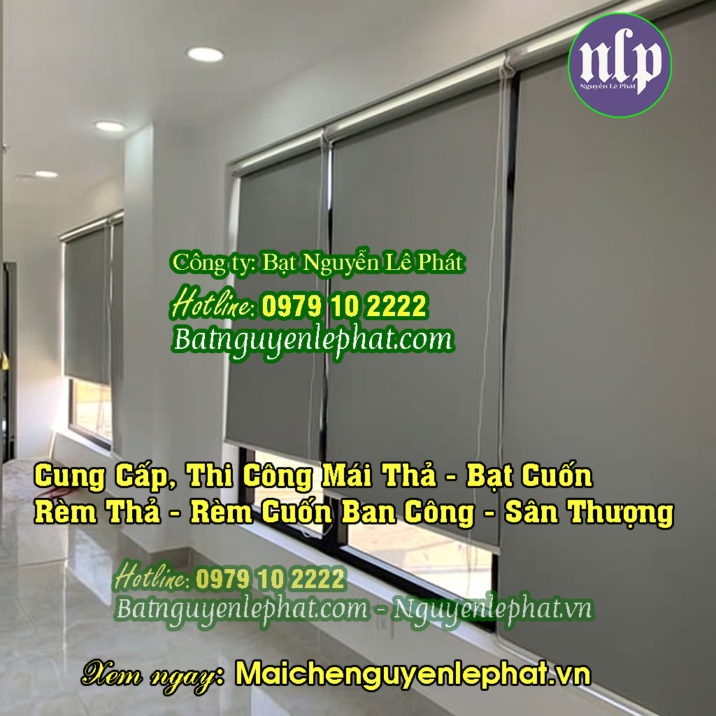 Bạt che nắng tự cuốn Binhduongtoday.com – giải pháp "vàng" cho ban công chung cư, nhà phố Tân Uyên