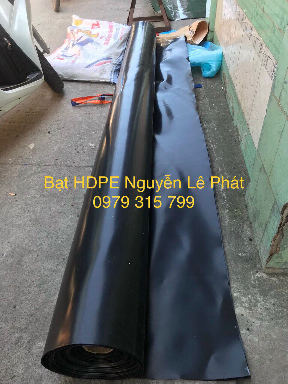 Bạt lót ao hồ chứa nước nhựa HDPE chống thấm chuyên dụng