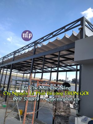 Báo Giá Lắp Đặt Mái Xếp Di Động Bạt Kéo tại Thủ Dầu Một Giá Rẻ