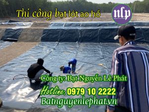 Thi công bạt lót hồ - 0979 102222