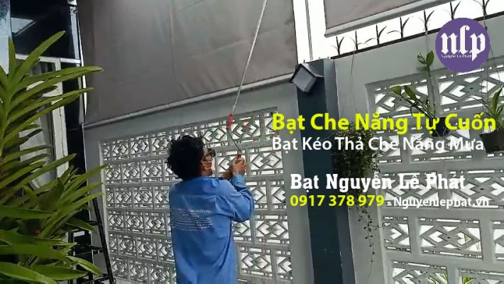 Báo Giá Lắp Đặt Bạt Che Nắng Mưa Tự Cuốn, Bạt Kéo Thả Tự Cuốn Đẹp Che Nắng Ngoài Trời Giá Rẻ TPHCM
