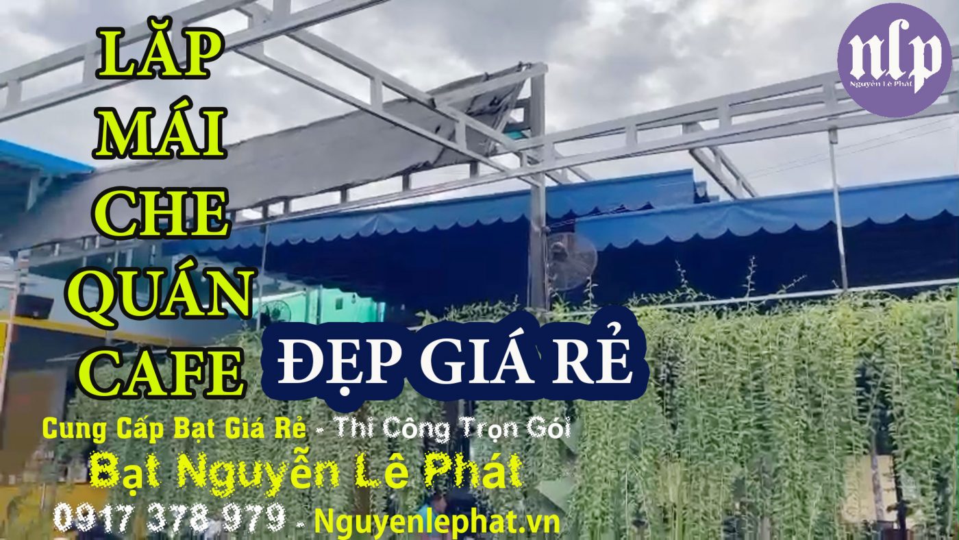 Lắp Đặt Mái Hiên Mái Xếp Bạt Kéo Thả Tự Cuốn Ngoài Trời tại Dầu Tiếng