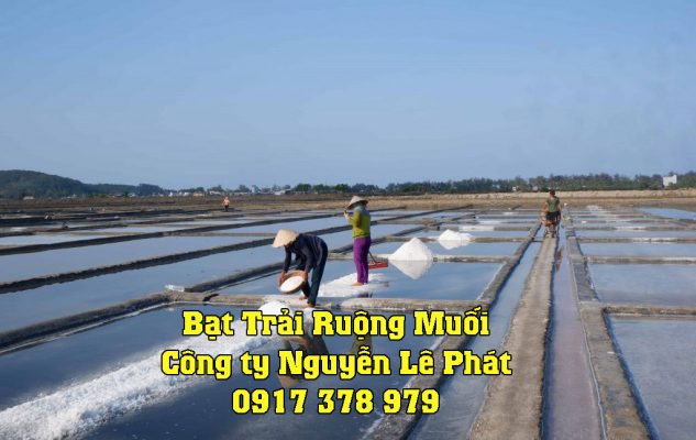 Bạt Lót Làm Ruộng Muối Chống Thấm Ninh Thuận