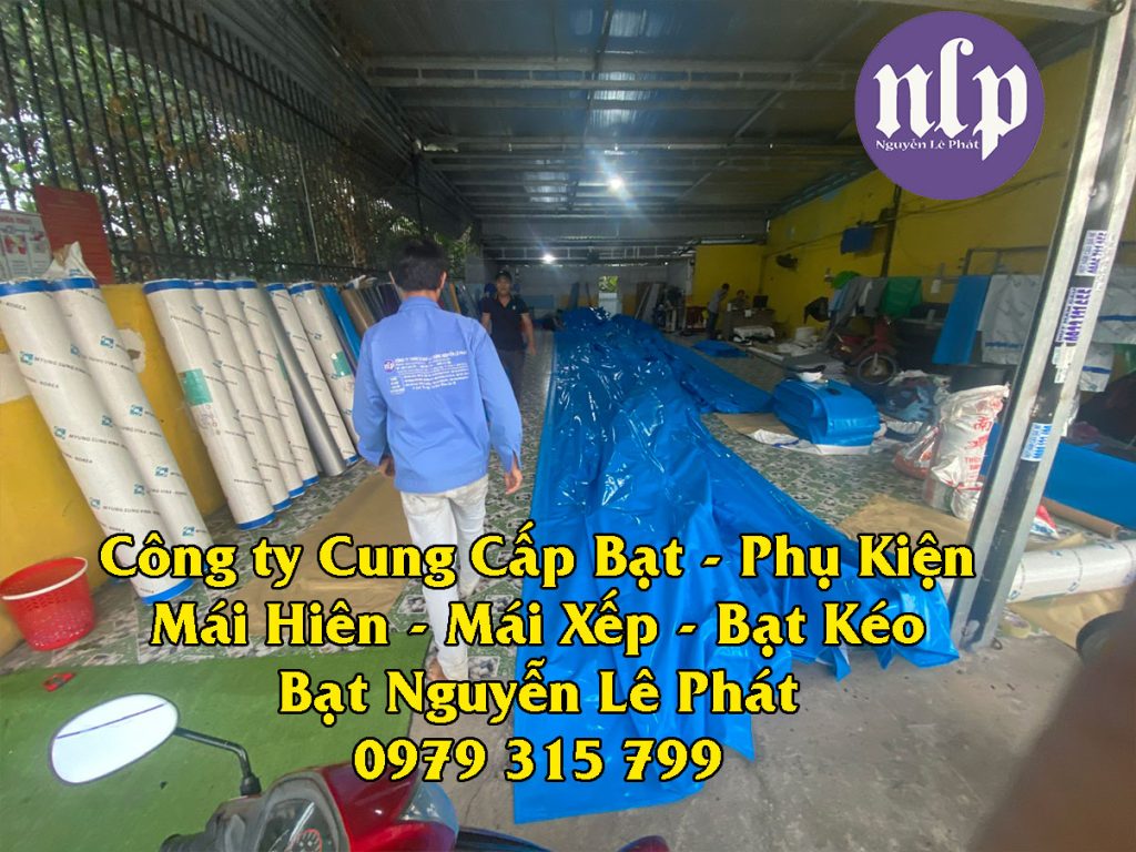May Bạt Mái Xếp, Bạt Kéo Lùa Quay Tay Kéo Dây tại Dầu Tiếng