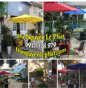 Dù Che Quán Cafe Thủ Dầu Bến Cát Bình Dương Giá Rẻ