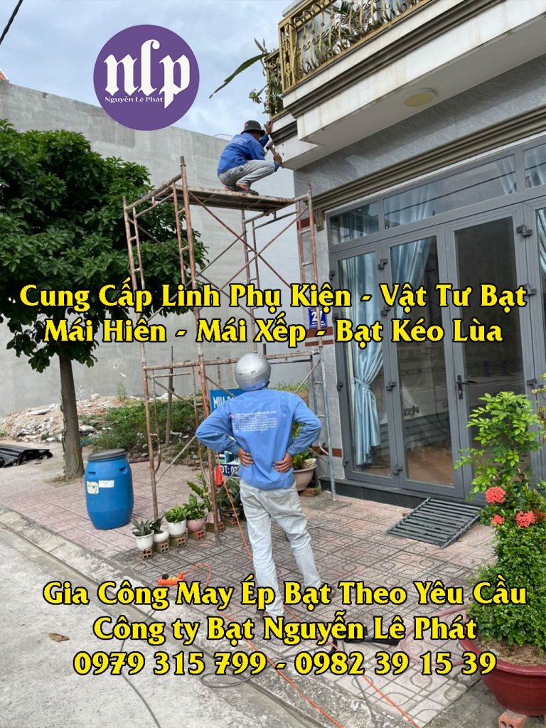 Thi công bạt kéo