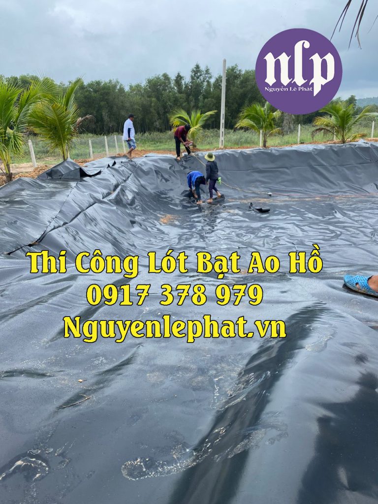 Bạt Lót Hồ Chứa Nước Nuôi Cá Tại Huyện Nhà Bè