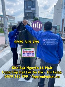 Bạt Lót Ao Hồ Chứa Nước Nuôi Cá Tưới Cây Tại Dầu Tiếng