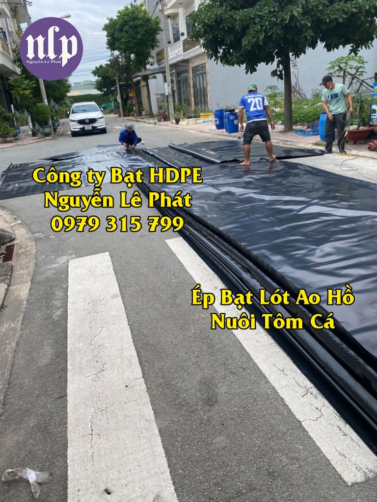 Bạt Lót Ao Hồ Chứa Nước Tưới Cây Tại Gia Nghĩa