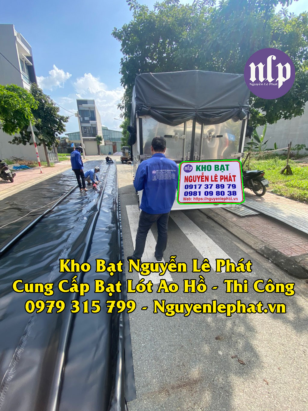 Báo giá bán Bạt lót hồ cá HDPE