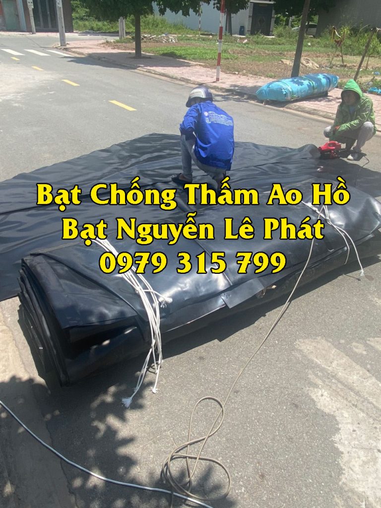 Bạt HDPE Trải Ao Hồ Chứa Nước Tưới Cây