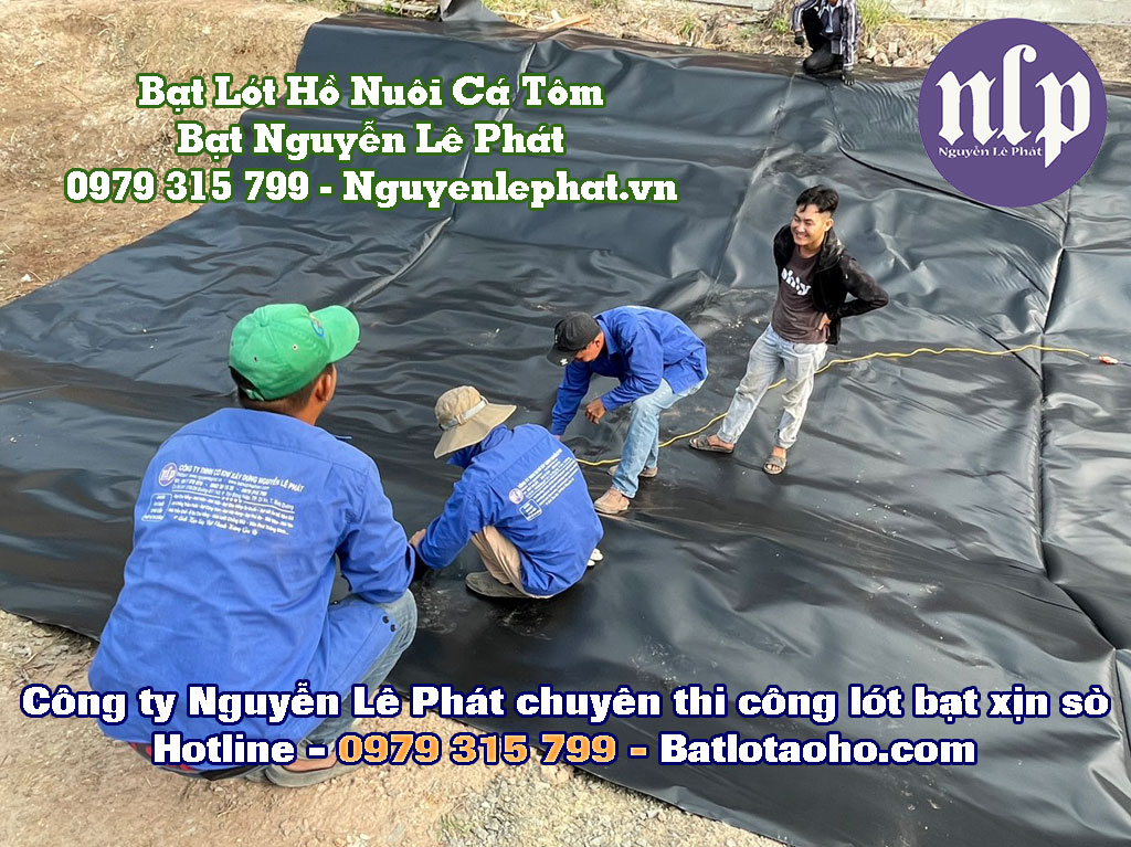 Địa chỉ bán bạt nhựa lót ao hồ nuôi cá giá rẻ tại Lâm Đồng Bảo Lộc