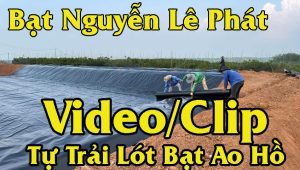 Bạt Lót Ao Hồ Chứa Nước Tưới Cây Nuôi Cá Chống Thấm Tại Lâm Đồng Bảo Lộc
