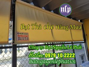 thi công mái che tự cuốn thả, bạt kéo trước hiên nhà Phú Hòa, Phú Lợi Thủ Dầu Một giá rẻ