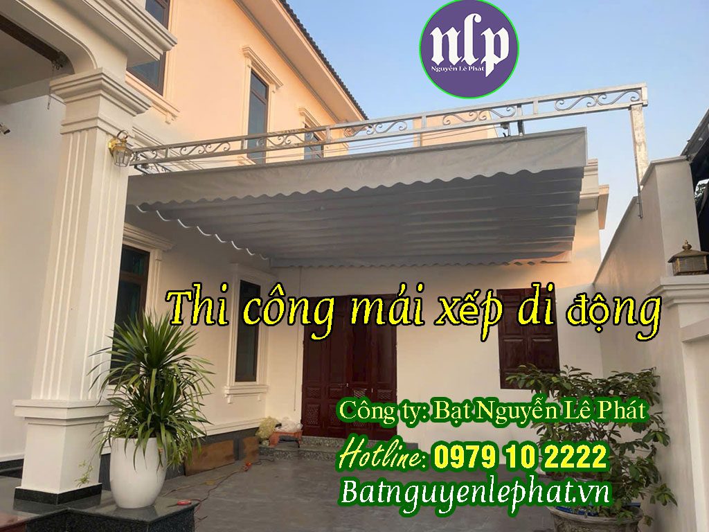 Mái Hiên Xếp, Mái Che Di Động Tại Nha Trang Khánh Hòa Giá Rẻ