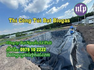 Túi biogas Xử Lý Chất Thải Nuôi Heo, Gà Vịt tại Quãng Bình