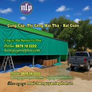 Lắp Đặt Màn Rèm Bạt Che Nắng Mưa Cửa Sổ Văn Phong Thủ Dầu Một