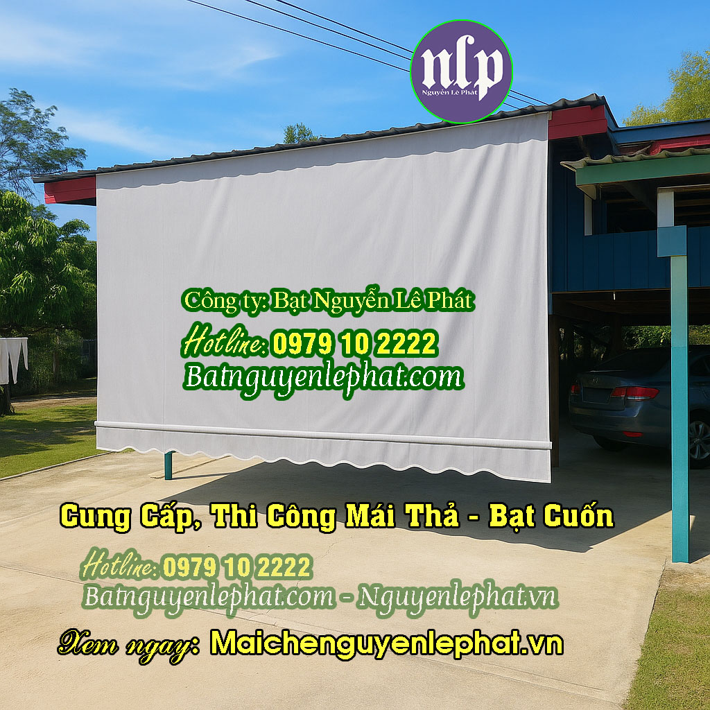 Màn bạt kéo tay lắp tại cửa sổ công ty đường Huỳnh Văn Cù Màn bạt kéo tay lắp tại cửa sổ công ty đường Huỳnh Văn Cù