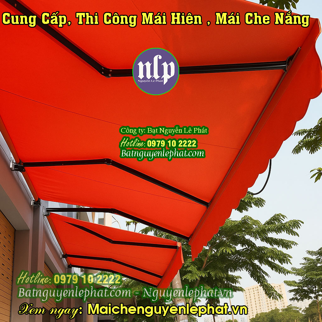 Lắp bạt mái quay tay Lắp bạt mái quay tay