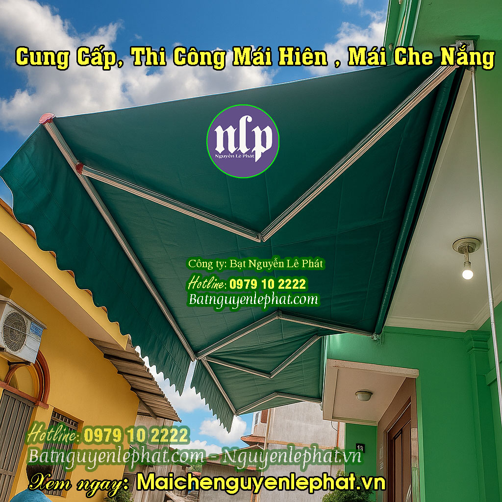 Lắp bạt mái hiên tay quay tại Dầu Tiếng Lắp bạt mái hiên tay quay tại Dầu Tiếng