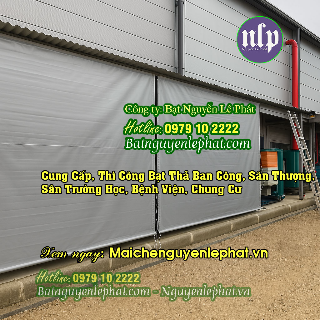 Bạt che nắng kéo dây dầu tiếng Bạt che nắng kéo dây dầu tiếng
