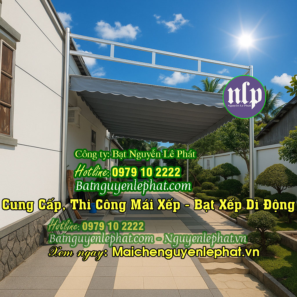 Lắp Đặt Mái Hiên Tại Quận 5, Thi Công Bạt Mái Che Nắng Mưa Quận 5