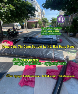 Màng Bạt Nhựa HDPE Chống Thấm Bình Dương 05mm - 1mm