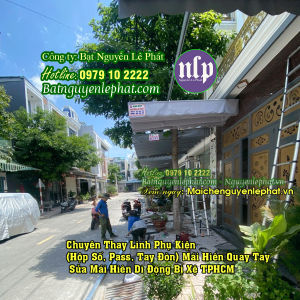 Thi công mái che di động