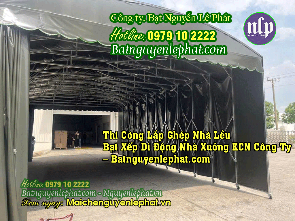 Nhà bạt quân đội màu rêu tại khu huấn luyện Nhà bạt quân đội màu rêu tại khu huấn luyện