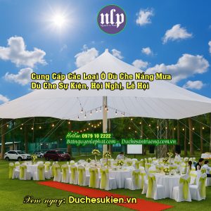 Ô dù che tổ chức sự kiện ngoài trời