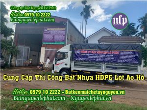 Địa Chỉ Bán Bạt HDPE Lót Hồ Chứa Nước Tại Đắk Lắk